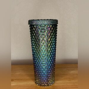 Iridescent Tumbler with Lid